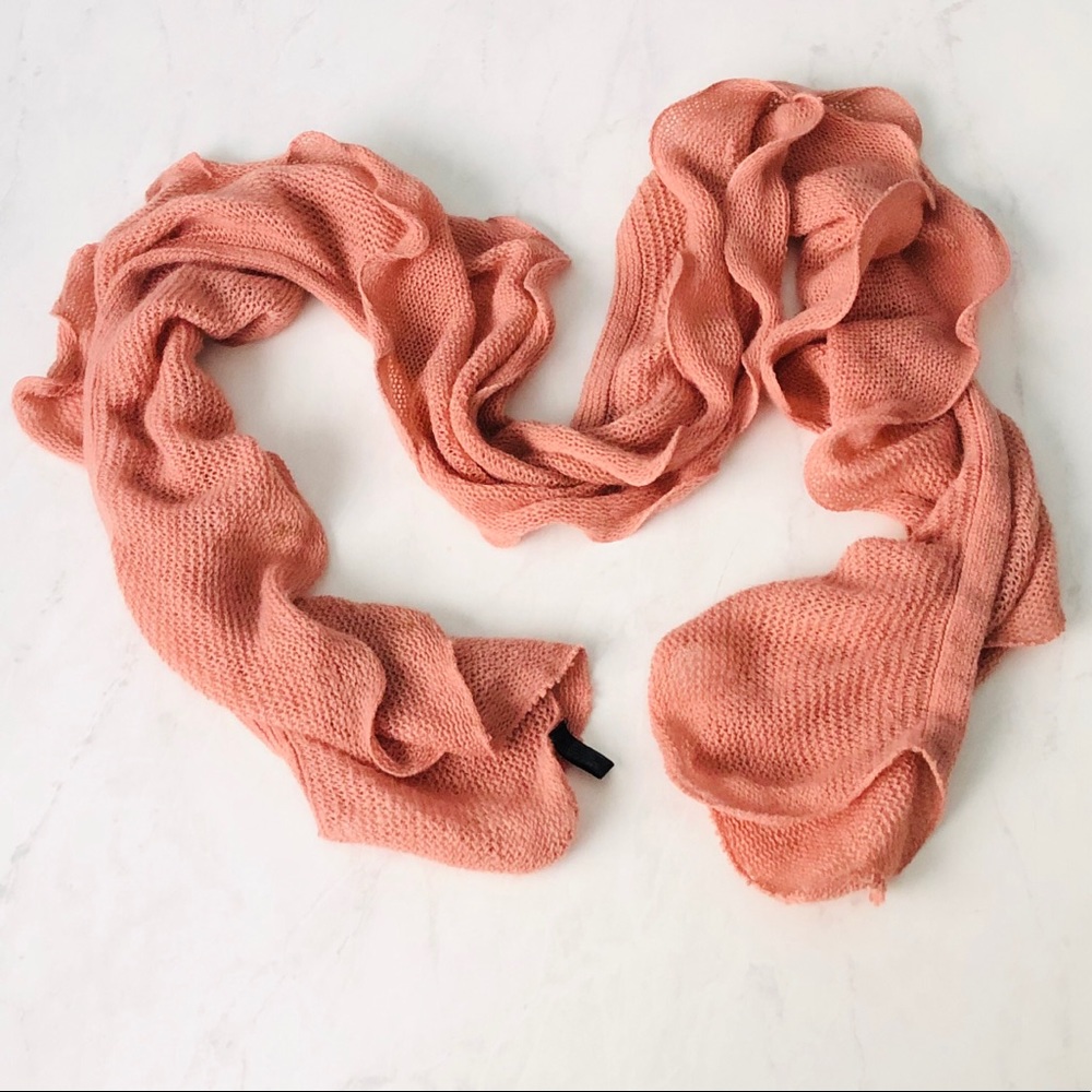 Blush Scrunchie Scarf